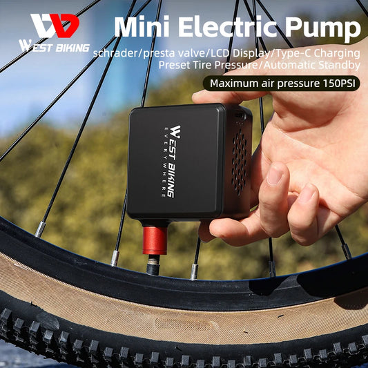 Portable Eletric Air Pump with LCD Display 150PSI 